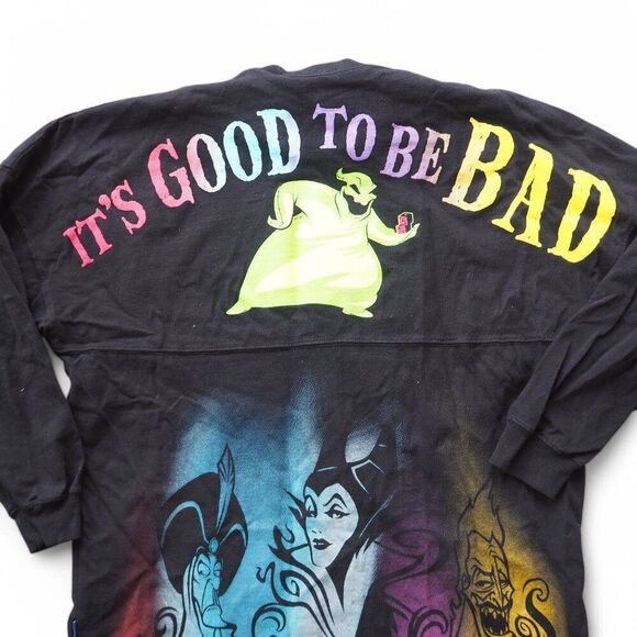 Disney Oogie Boogie Bash 2019 First Fright Spirit Jersey Black Small (S) RARE - Picture 5 of 9